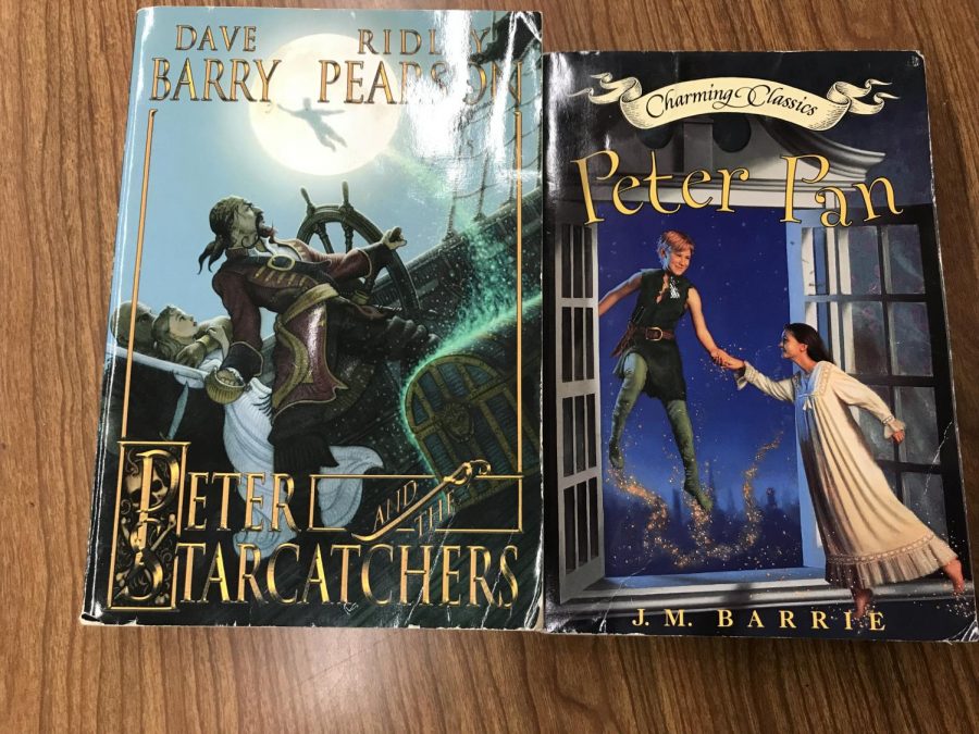 The book adaptions of Peter and the Starcatchers and Peter Pan