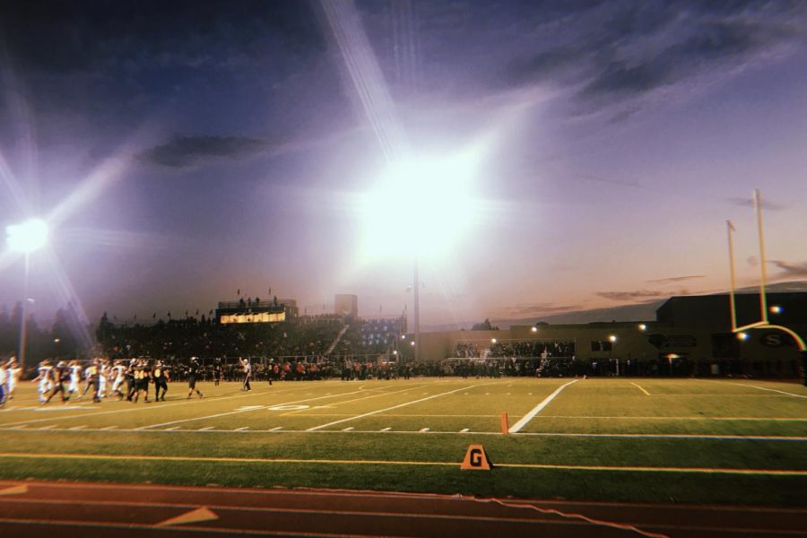 Football game between Godinez and Segerstrom on August 31.