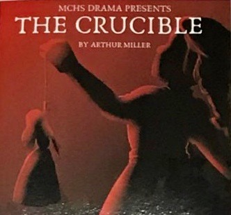 A program from Middle College High Schools production of The Crucible.