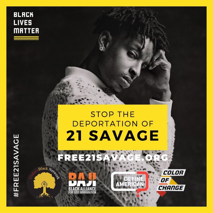 Campaign to free 21 Savage from deportation