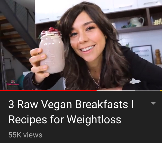 Rawvana+puts+weight+loss+recipes+for+vegan+people+of+her+YouTube+channel+while+promoting+her+weight+loss+products