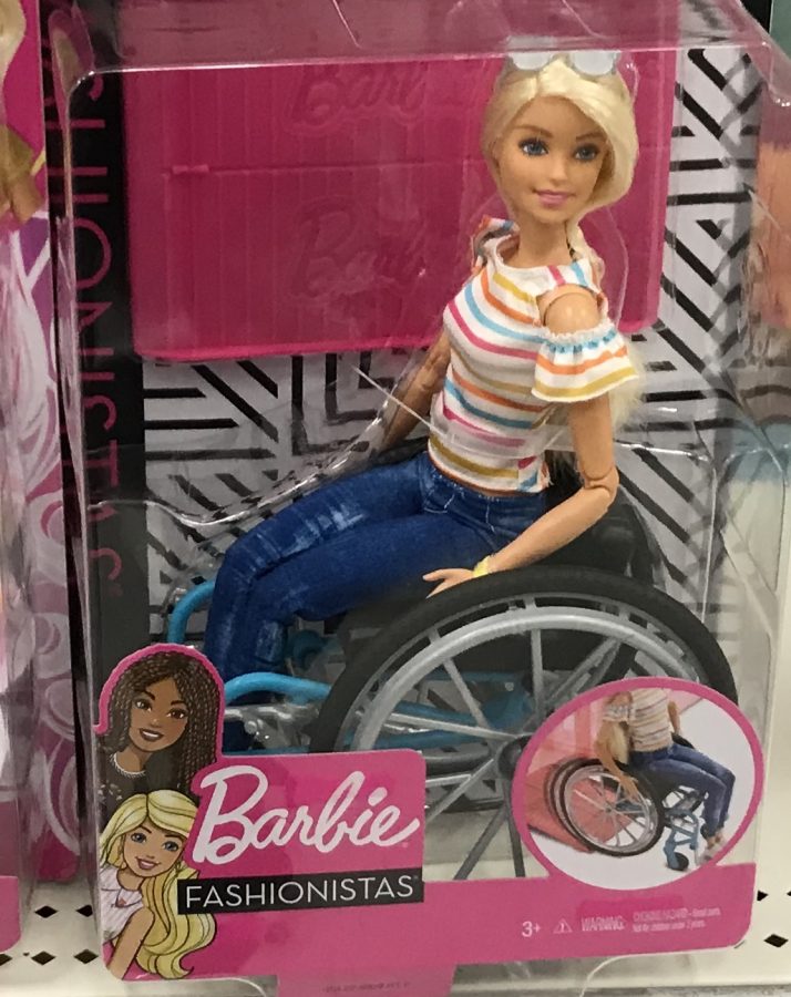 One of the many new inclusive Barbies from the Fashionista Line.
