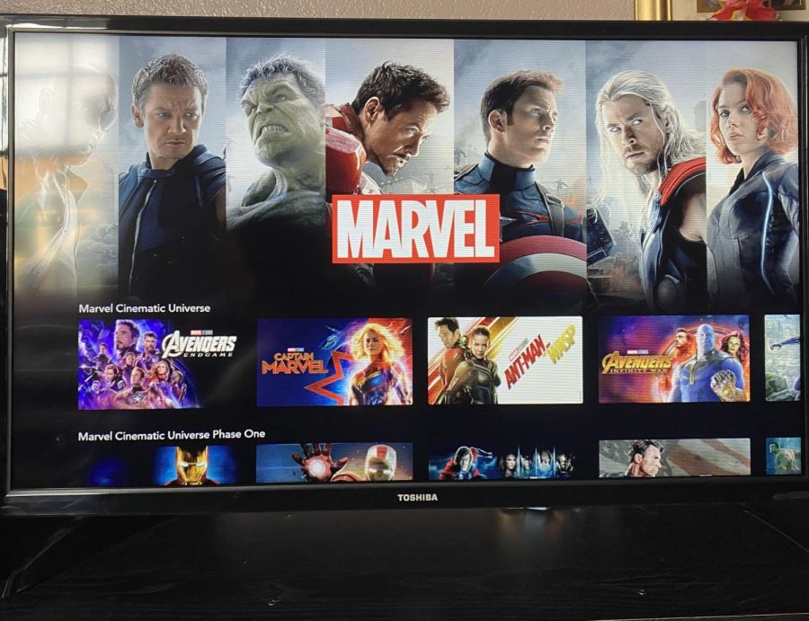 "WandaVision" will be streaming in Disney+'s Marvel section.