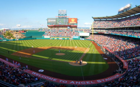 The Angel Stadium, where the graduating ceremony of class of 2021 will be held.