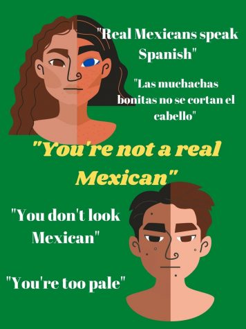 Being fed negative comments and being stripped of our Mexican card can affect our own identities.