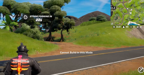 Fortnite removes building from the game, disabling it temporarily. (Fortnite Battle Royale)