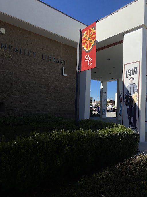 The Nealley Library at Santa Ana College is open to all students as it serves to promote educational success through the availability of quality programs, services, and resources.​​