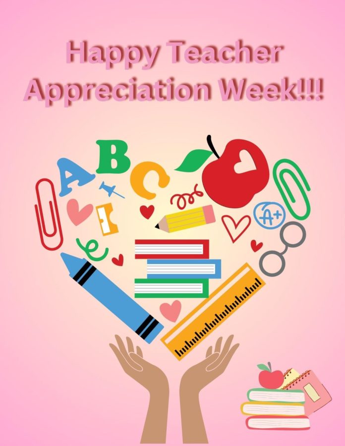 Make sure to wish your teachers a happy teacher appreciation week.