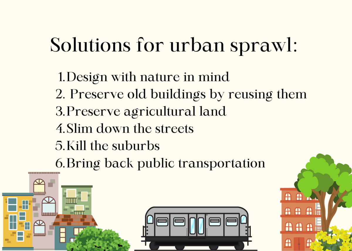 While we still have a long way to go in terms of fixing urban sprawl, Blue Zone released an article which has a list of realistic solutions for us to start with.