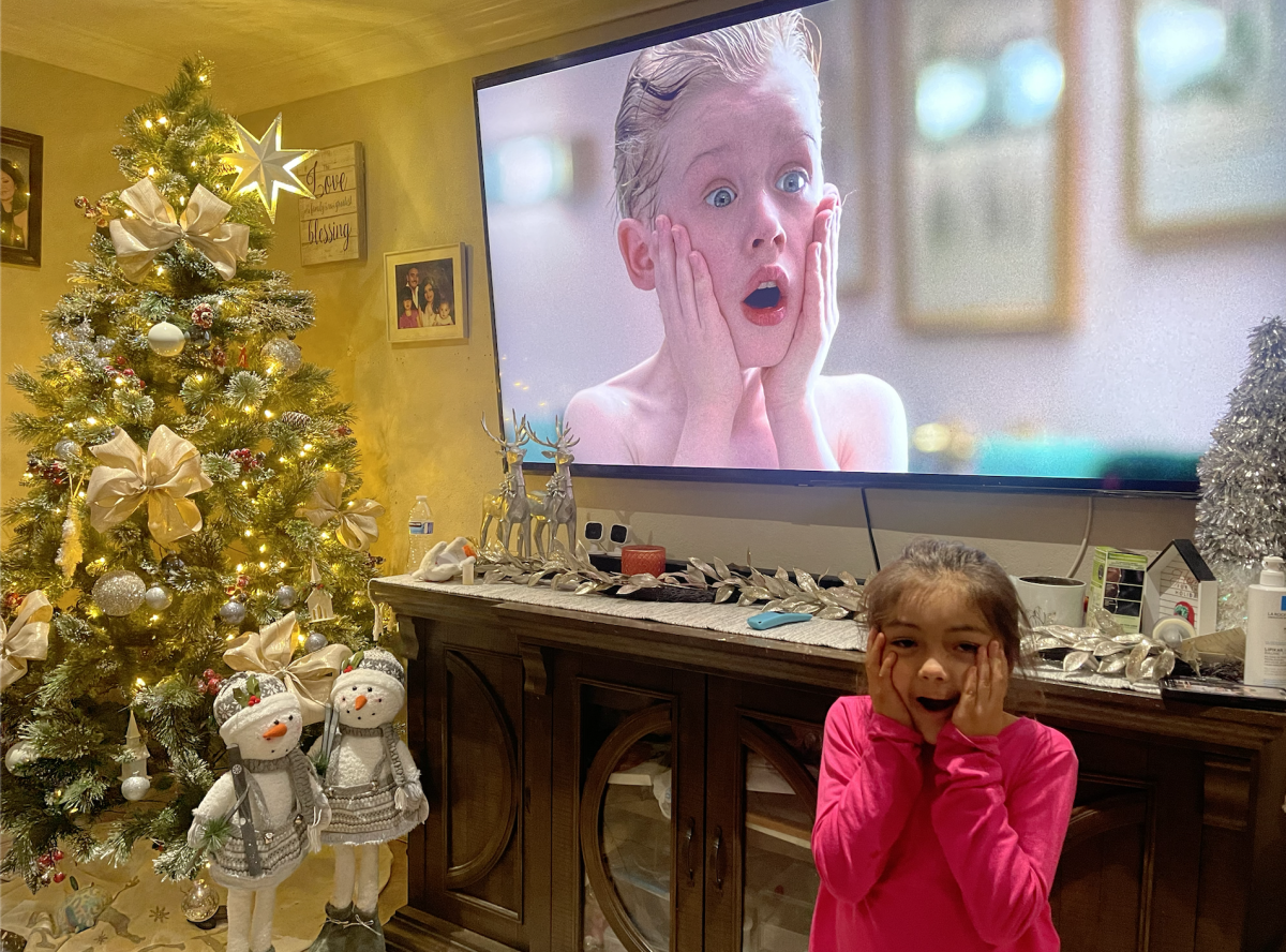 As the Christmas season commences, a Home Alone fan is recreating the iconic AHHHHH scene from the classic movie.