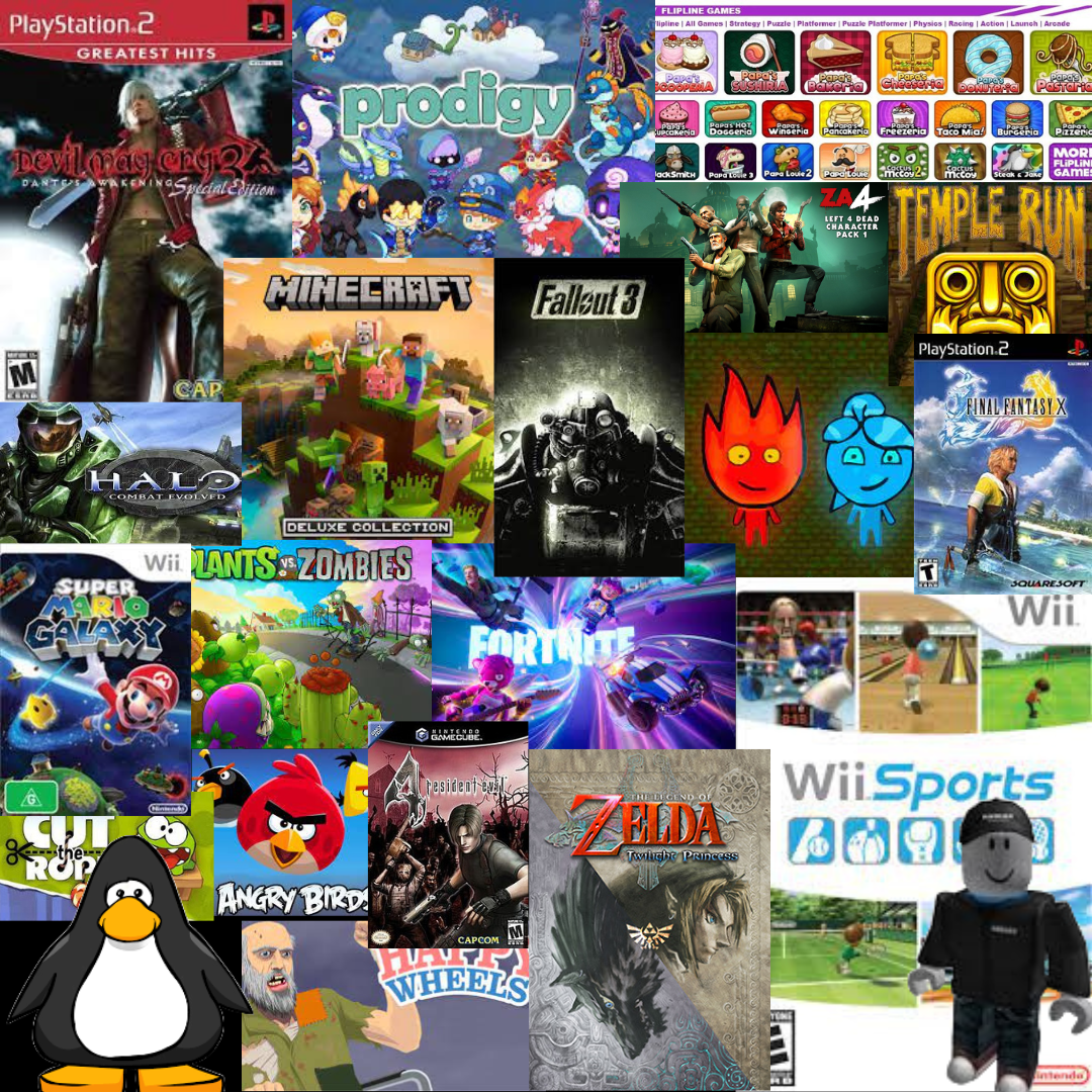 There is a wide variety of 2000s to 2010s video games that range from RPG, FPS, Sandbox, Survival, and more.