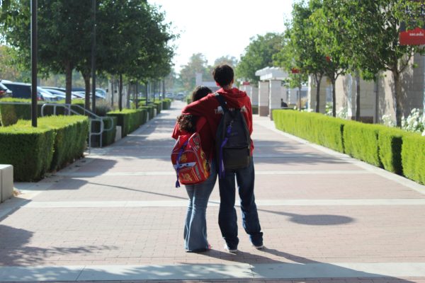 Freshman couple Tanya Hernandez and Edwin Alcaraz had a simple and enjoyable first date.