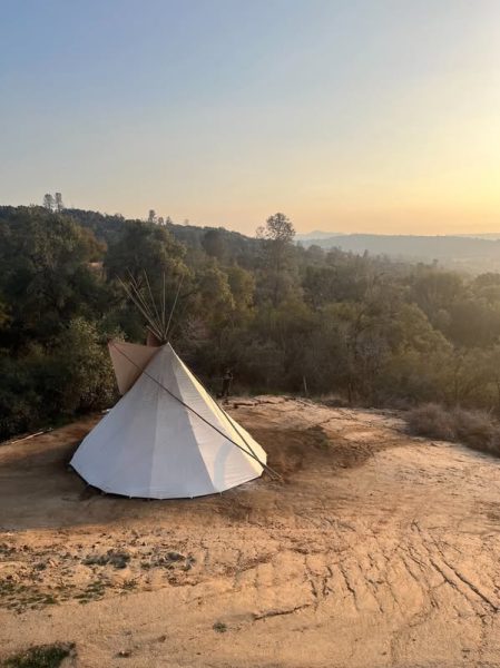 Ceremony for the Native American church in North Fork California.

(This is the featured image)