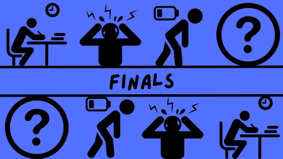 Finals week is a stressful time for many high schoolers, leaving them cramming and stressing.