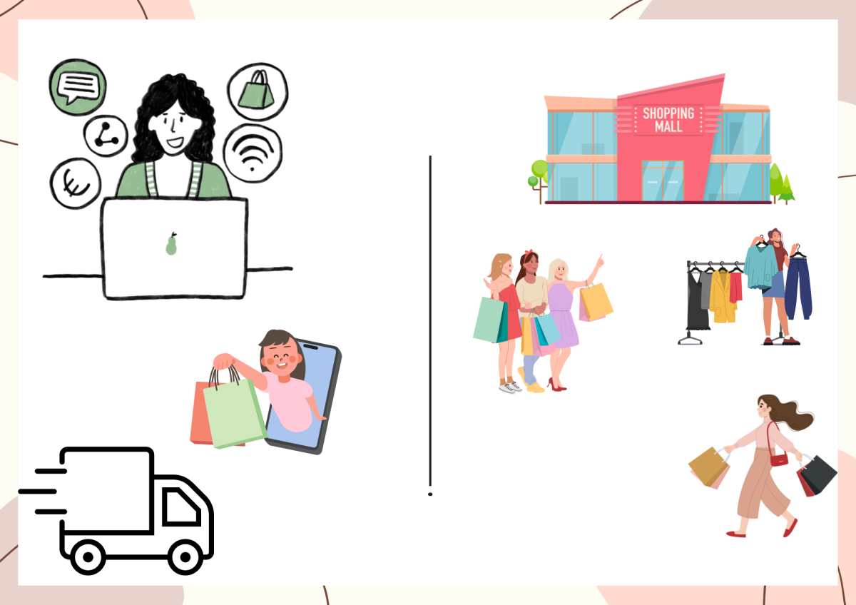 Shoppers have many options to choose from, whether it's online shopping or in-store shopping.