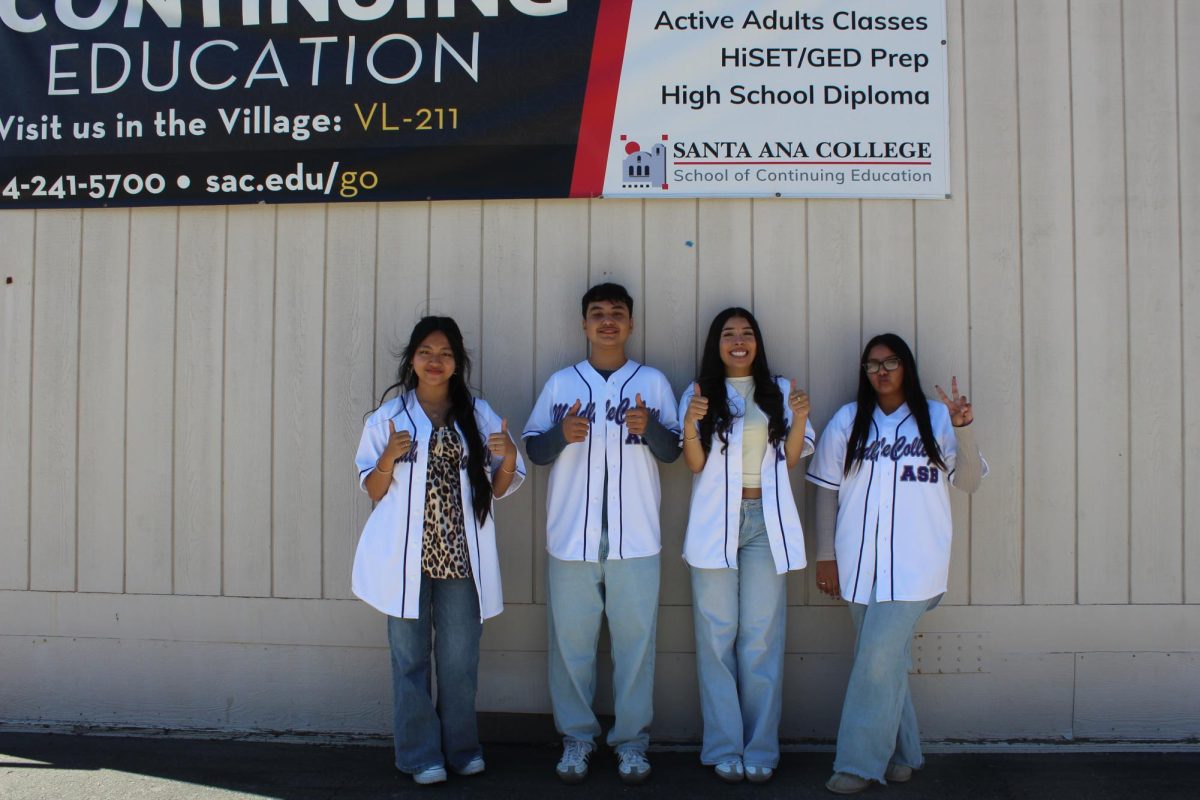 For the school year of 2025-2026 your class presidents at Middle College High school are Adriana Orozco, Valeria Rendon, Emiliano Morales, and Angel Nguyen.