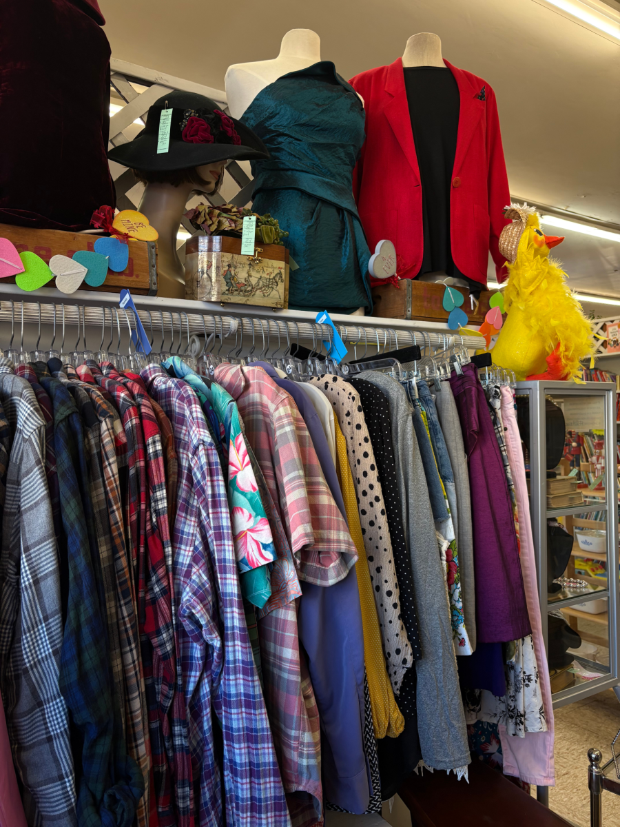 80's fashion being displayed and sold at The Antique Station at the Orange circle.