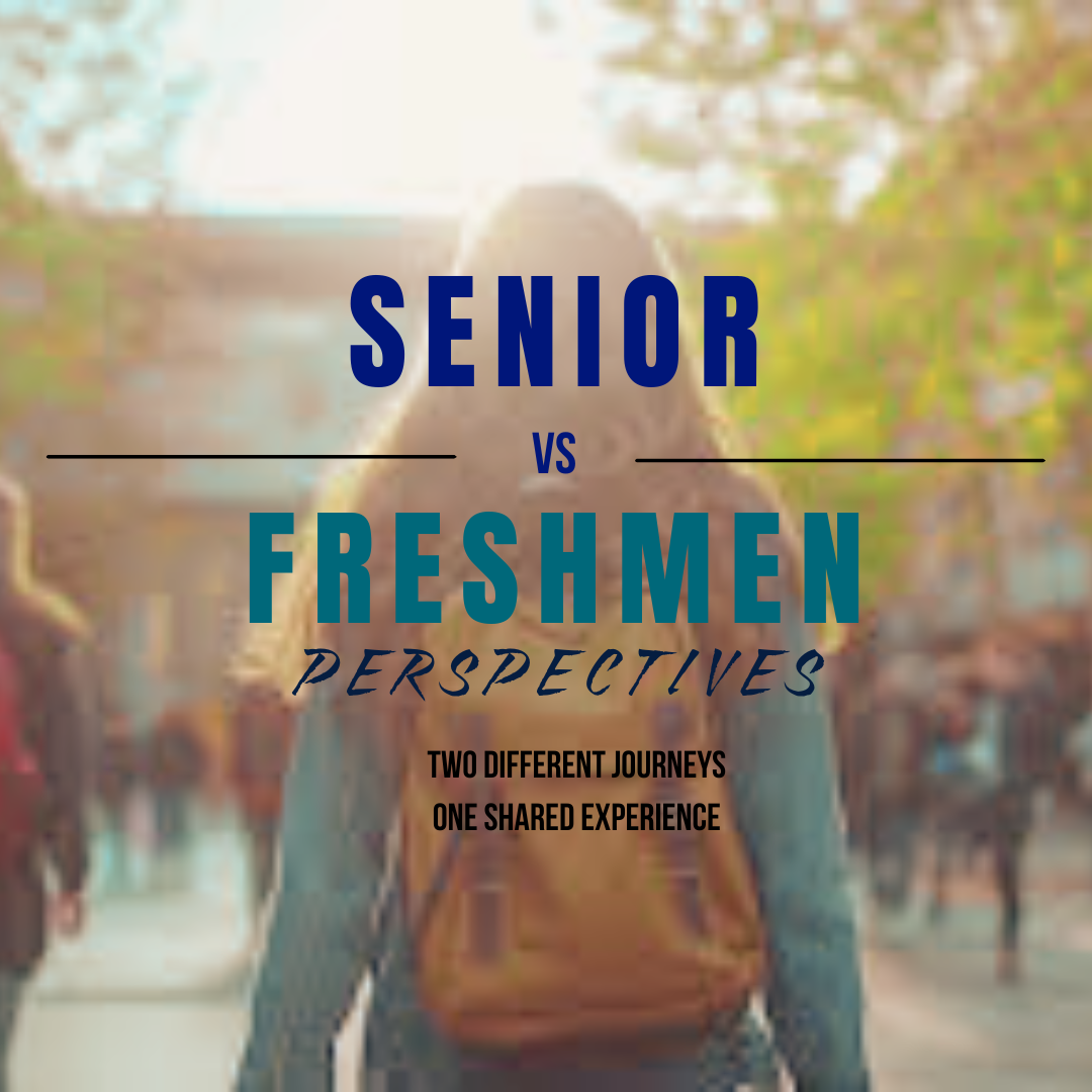 From nervous first days to final goodbyes, freshmen and seniors may walk different paths, but they share the same high school experience.